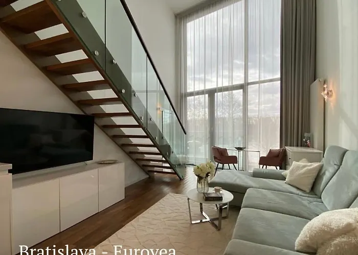 Skau 3 Eurovea Danube View Free Parking Appartement *